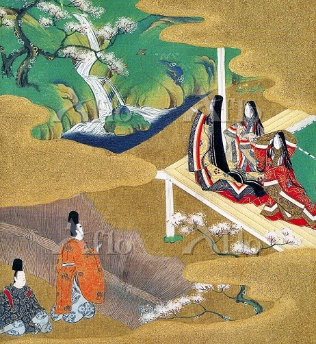 土佐光起 「源氏物語絵巻 五帖 若紫」 [33679437]のアート作品 - アフロ