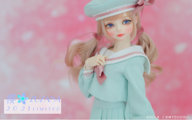 DOLK】数量限定20体！最上級美少女ドールが桜コンセプトの『櫻Zuzana