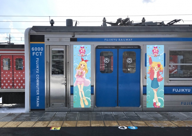 富士急×アイカツ！ラッピングトレイン1/27運行開始 | 富士急行株式会社