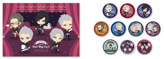 デビルメイクライ ダンテ DmC 缶バッジ カプコンカフェ 6弾 デビル
