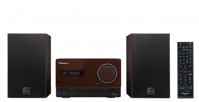 インテリアに合わせて4つのカラーから選べるCDミニコンポーネント