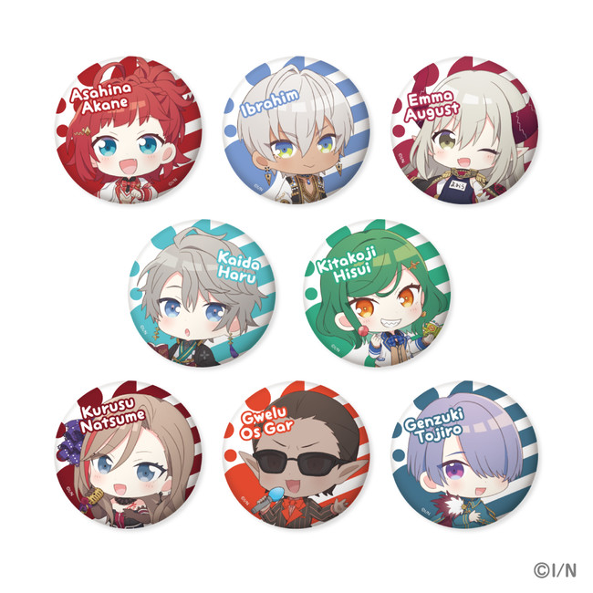 にじさんじのデフォルメイラストグッズ「にじさんじぷち第3弾」2020年