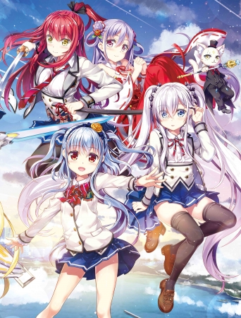 アニメキャラクター イラスト 青色タンクトップ Z/Xグッズ ｜ Z/X