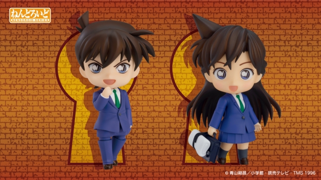 TVアニメ『名探偵コナン』より「工藤新一」「毛利蘭」がねんどろいどに