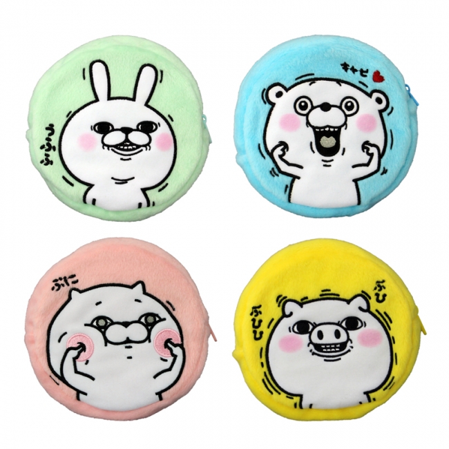 ヨッシースタンプ ましゅもっちぬいぐるみ 全2種 うさぎ100% くま100