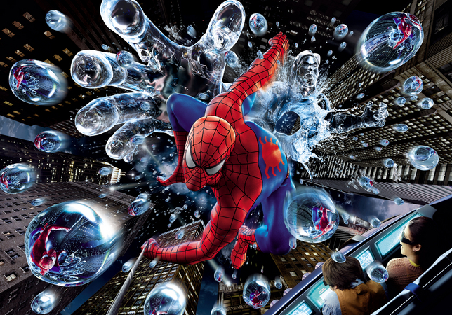 ユニバーサルスタジオジャパン USJ限定 スパイダーマン ポスター 新品