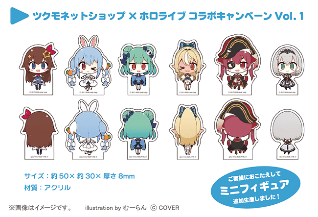 TSUKUMO、『ツクモネットショップ×ホロライブ コラボキャンペーン Vol