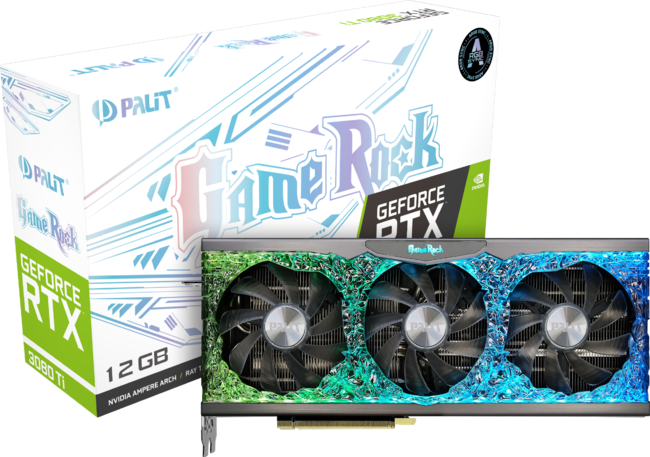 Palit、最新のGeForce RTX 3080 Ti, RTX 3070 Tiビデオカードを投入