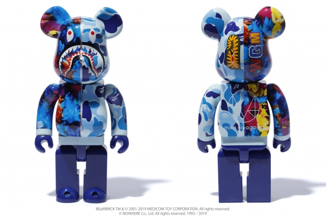 BE@RBRICK BAPE® × M / mika ninagawa | 株式会社 ノーウェアのプレス