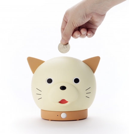 おもちゃ×IoT『おせっかいなスマート貯金箱 バンクワン／バンクニャン