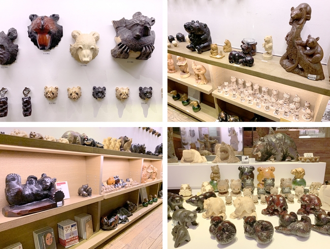 代官山 蔦屋書店にて、100点を超える木彫り熊を展示販売！】熊乃屋阿野