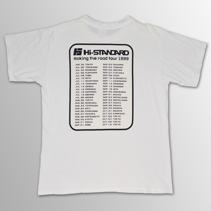 Hi-Standard / Making The Road Tour 1999 T/S【Lサイズ】【ユーズド