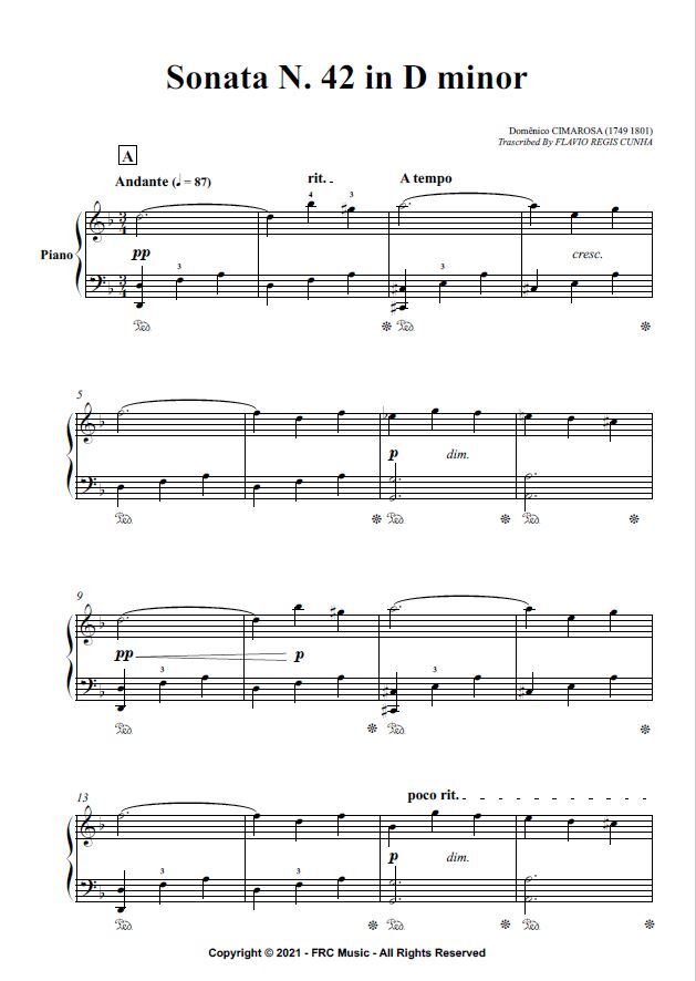 D. Cimarosa 32 Sonates 楽譜 D. Cimarosa 32 Sonates 楽譜 32 Sonatas
