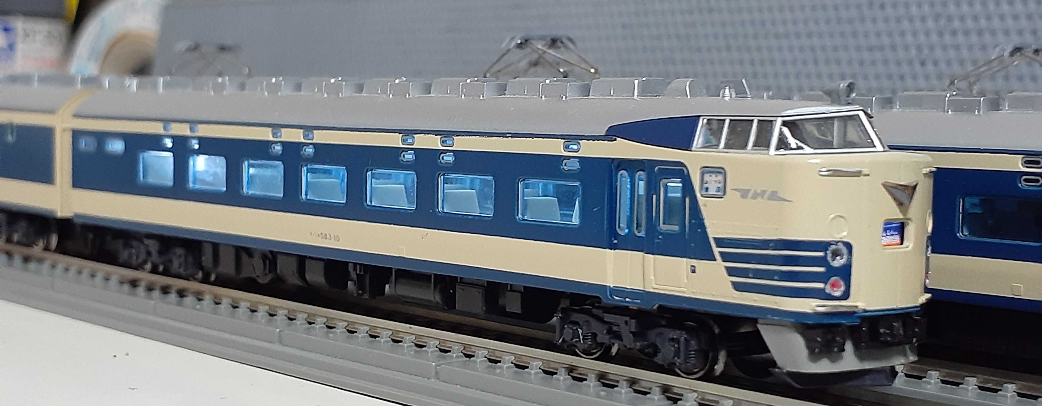 🔴入線 Kato 10-1237/10-1239/10-1238X2 583系① 第②編成 - 竹ノ塚