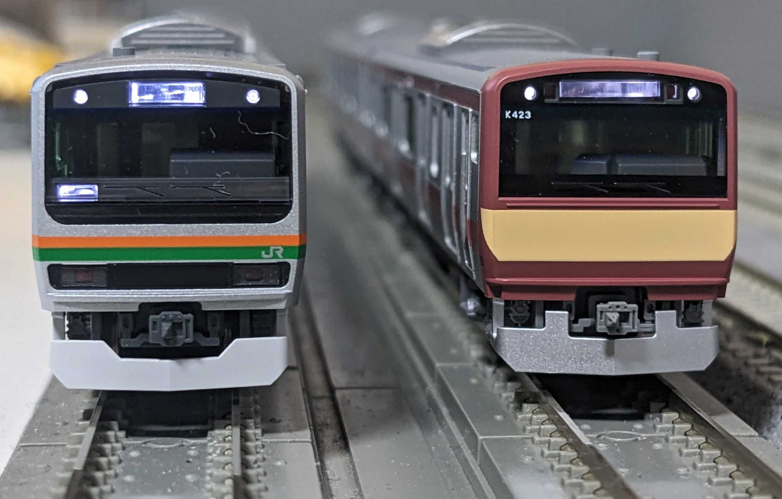 🔴入線 KATO 10-2001 E231系1000番台 U522編成（小山車両センター