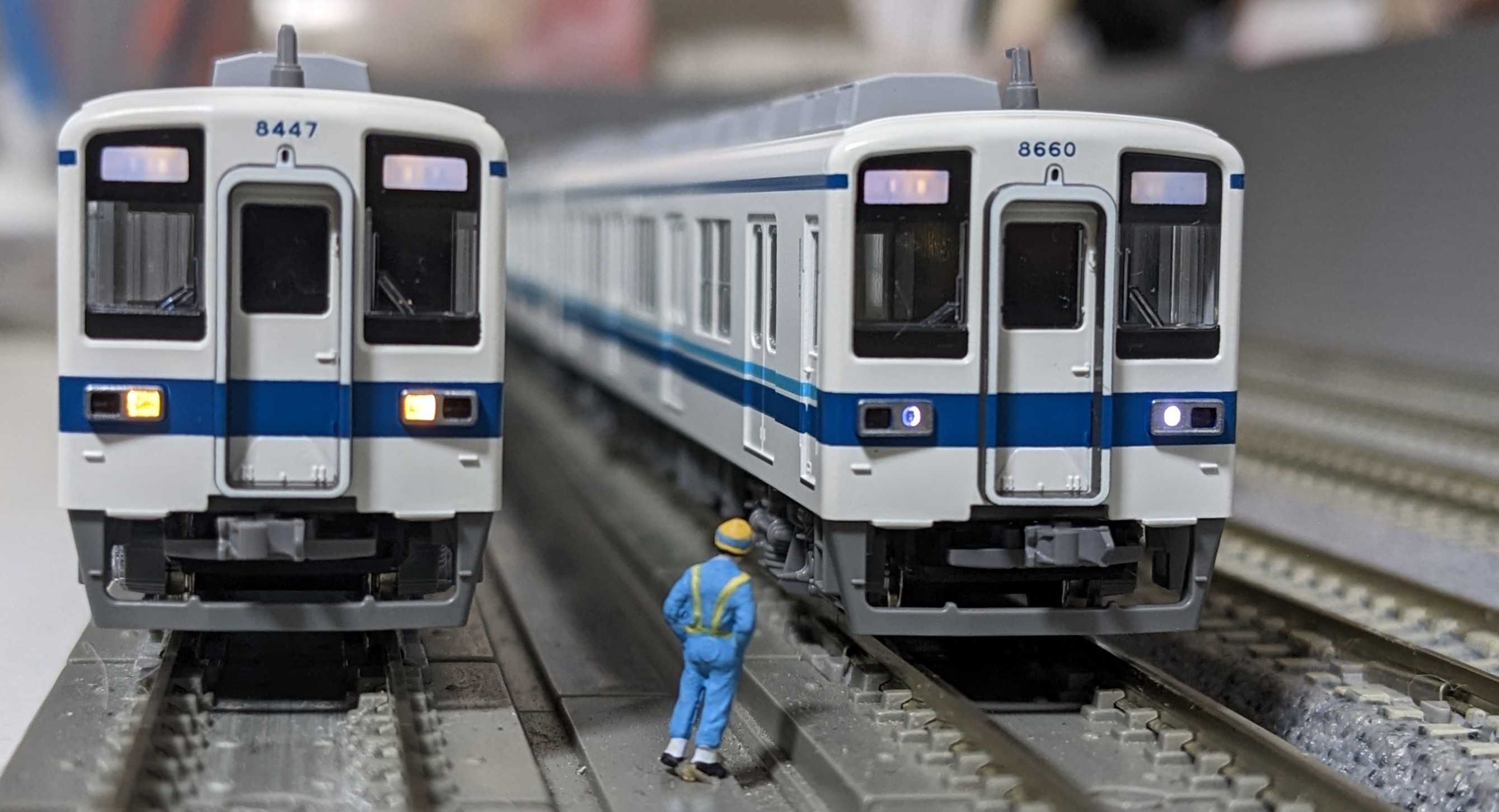 🔴入線 kato 10-1651 東武鉄道8000系(後期更新車)先頭車2両• 中間車