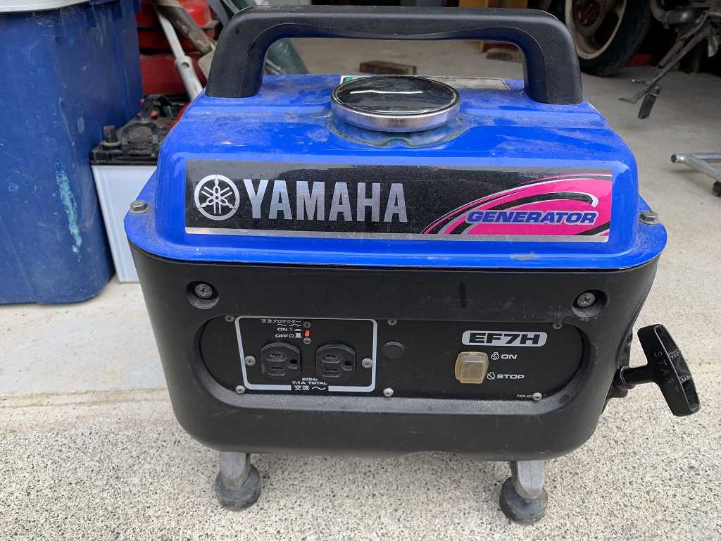 Yamaha EF7H 発電機 簡易整備 Yamaha EF7H 発電機 簡易整備 - メルカリ