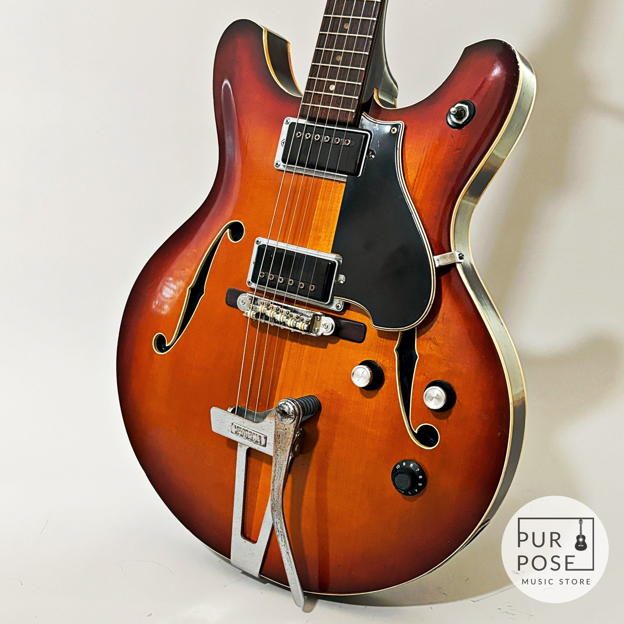 フレット交換済】HEIT Deluxe 60s 国産フルアコ ビザールギター HEIT