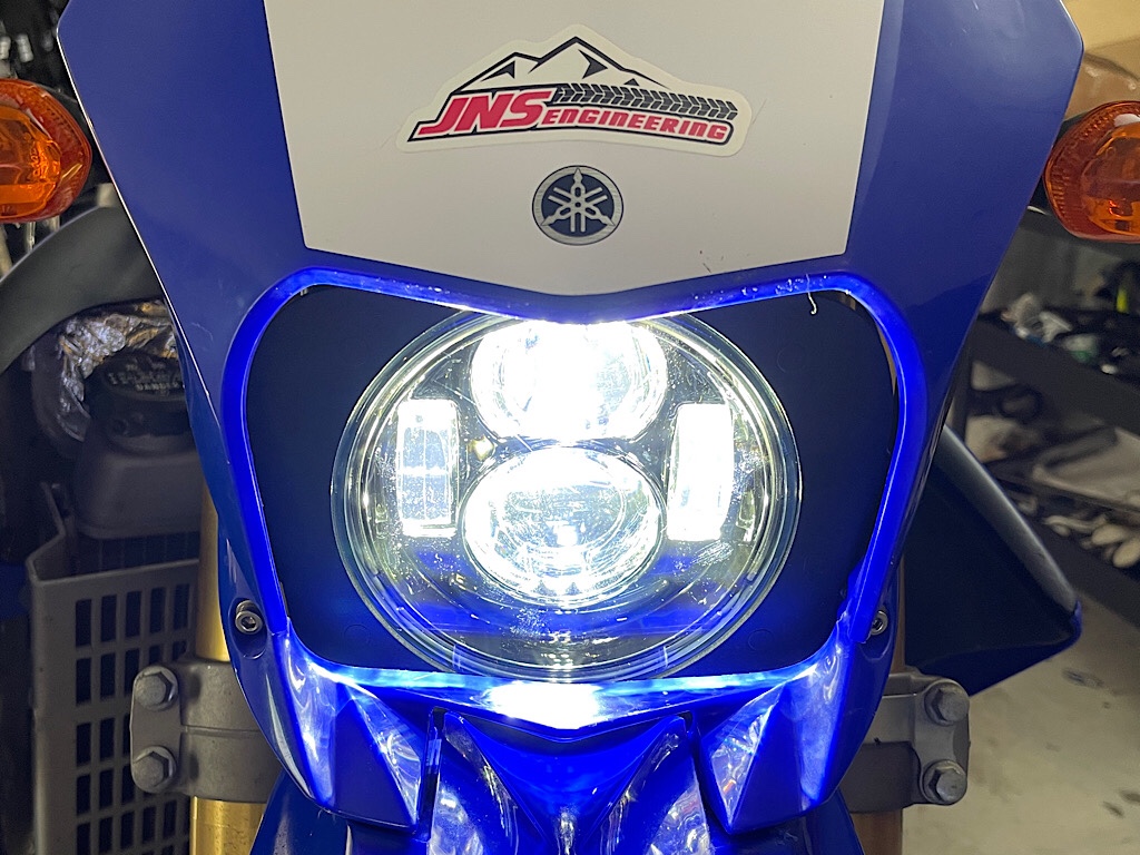 WR250X・R用 ライトカウル&LEDユニットセット