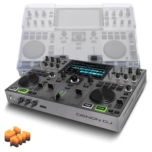 Denon DJ Prime Go+ & Decksaver | Getinthemix