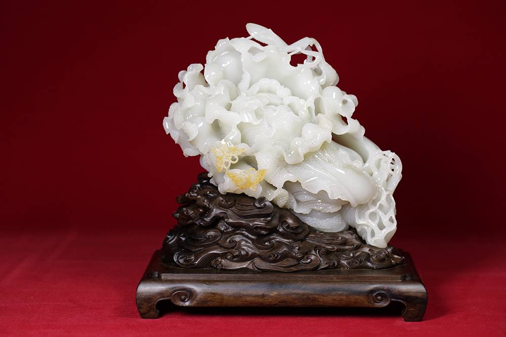 中国 玉石彫刻 山水人物刻 紙鎮 置物 C R5926 中国 玉石彫刻 山水人物