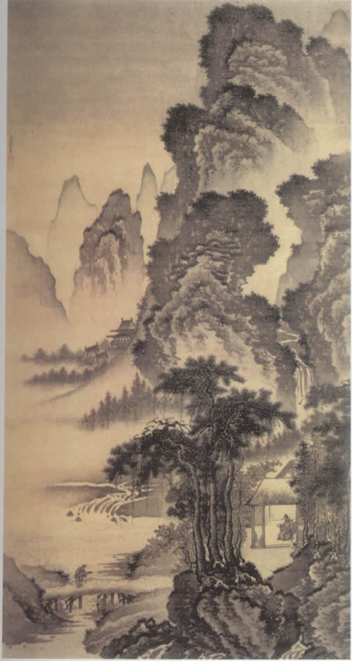 中国美術明末明工時大彬製山水 漢詩文急須1客