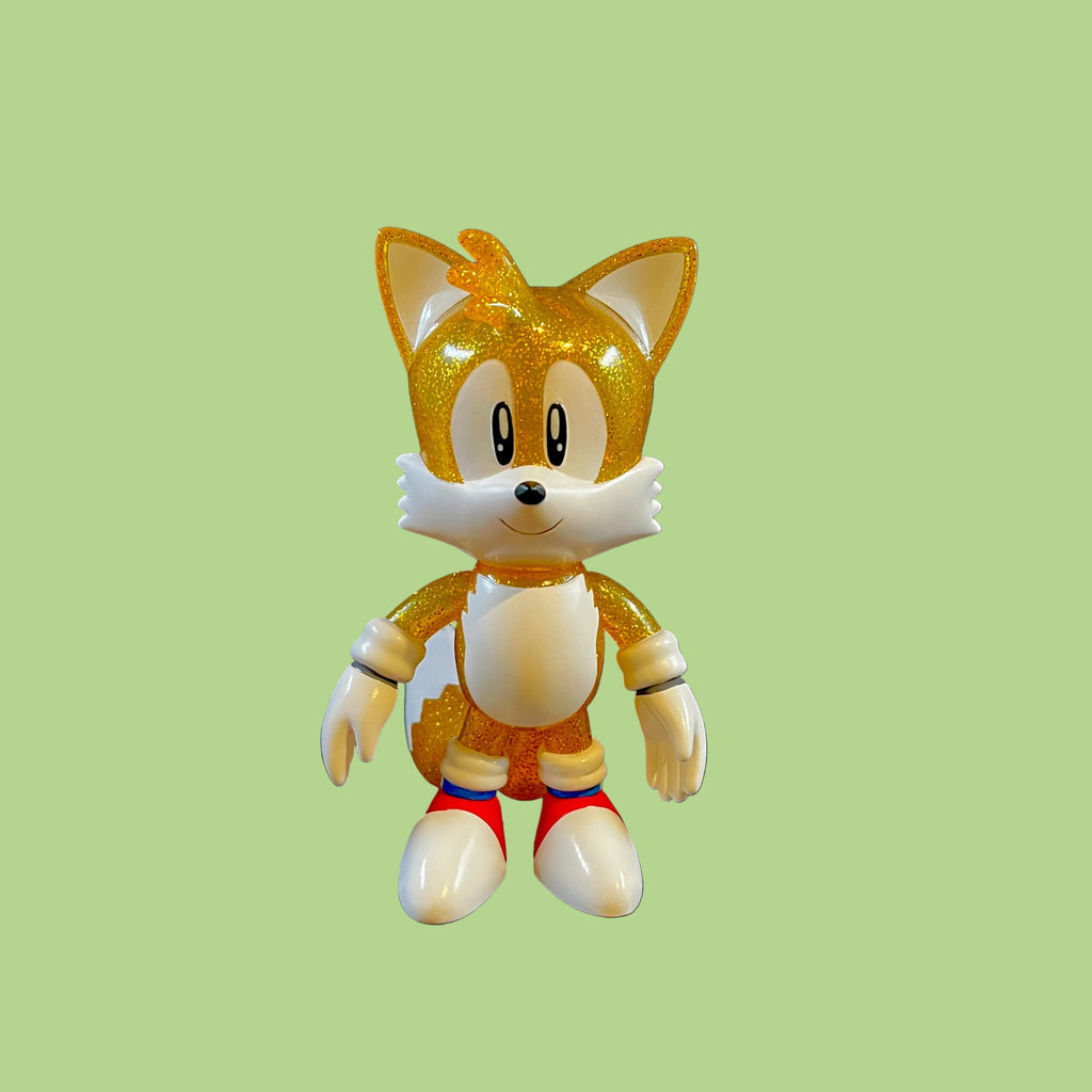 Tails Yellow Clear Lame - SofVips- Soft vinyl toy – Q POP