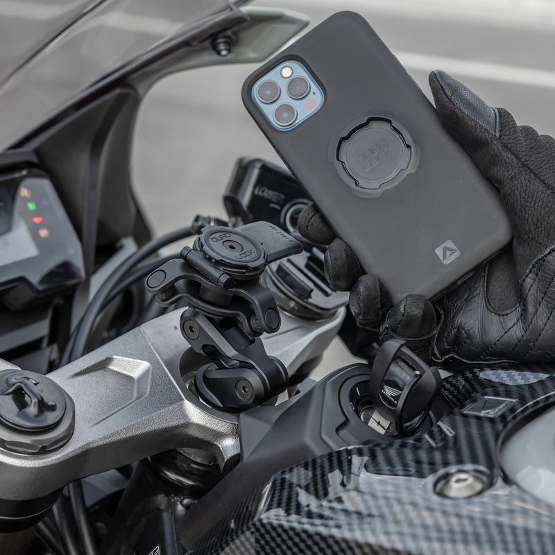 フォークステムマウント PRO バイク用スマホホルダー｜クアッドロック