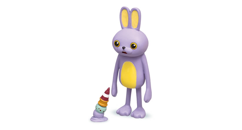 すべてがおしまいになったウサギ マスコットフィギュア | Qualia