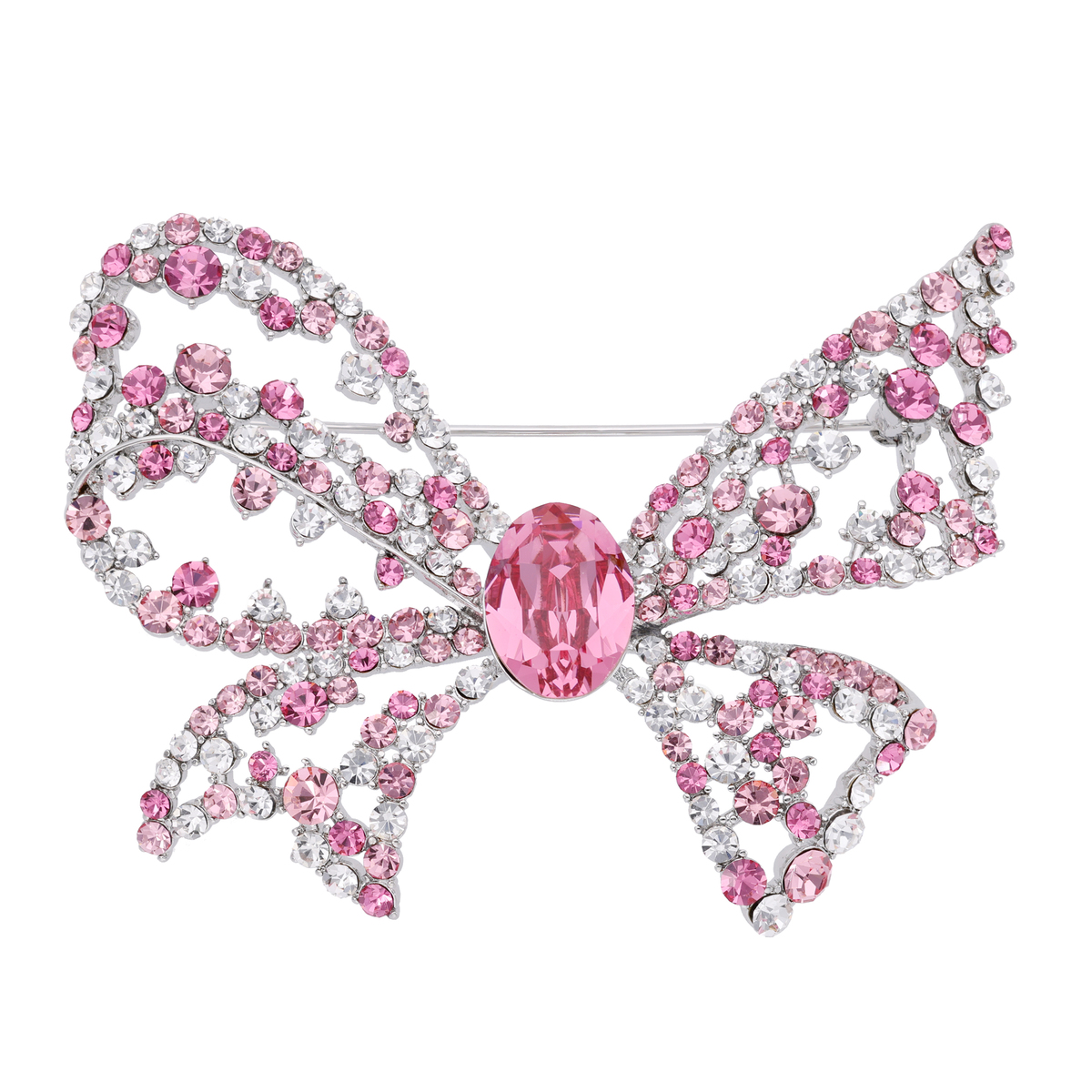 ジバンシーピンク花型ブローチ40589