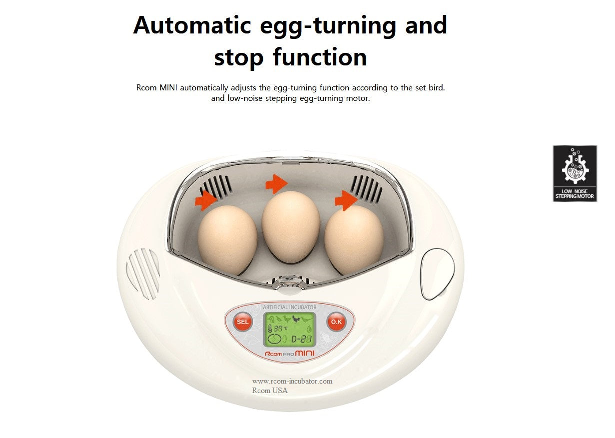 Pro Mini 3 Incubator – Rcom Incubators USA