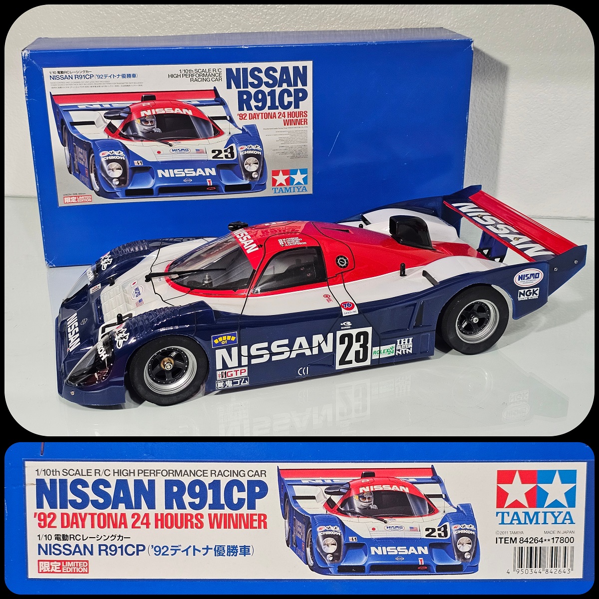限定Limited タミヤ1/10 NISSAN R91CP '92デイトナ優勝 タミヤ1/10 RC