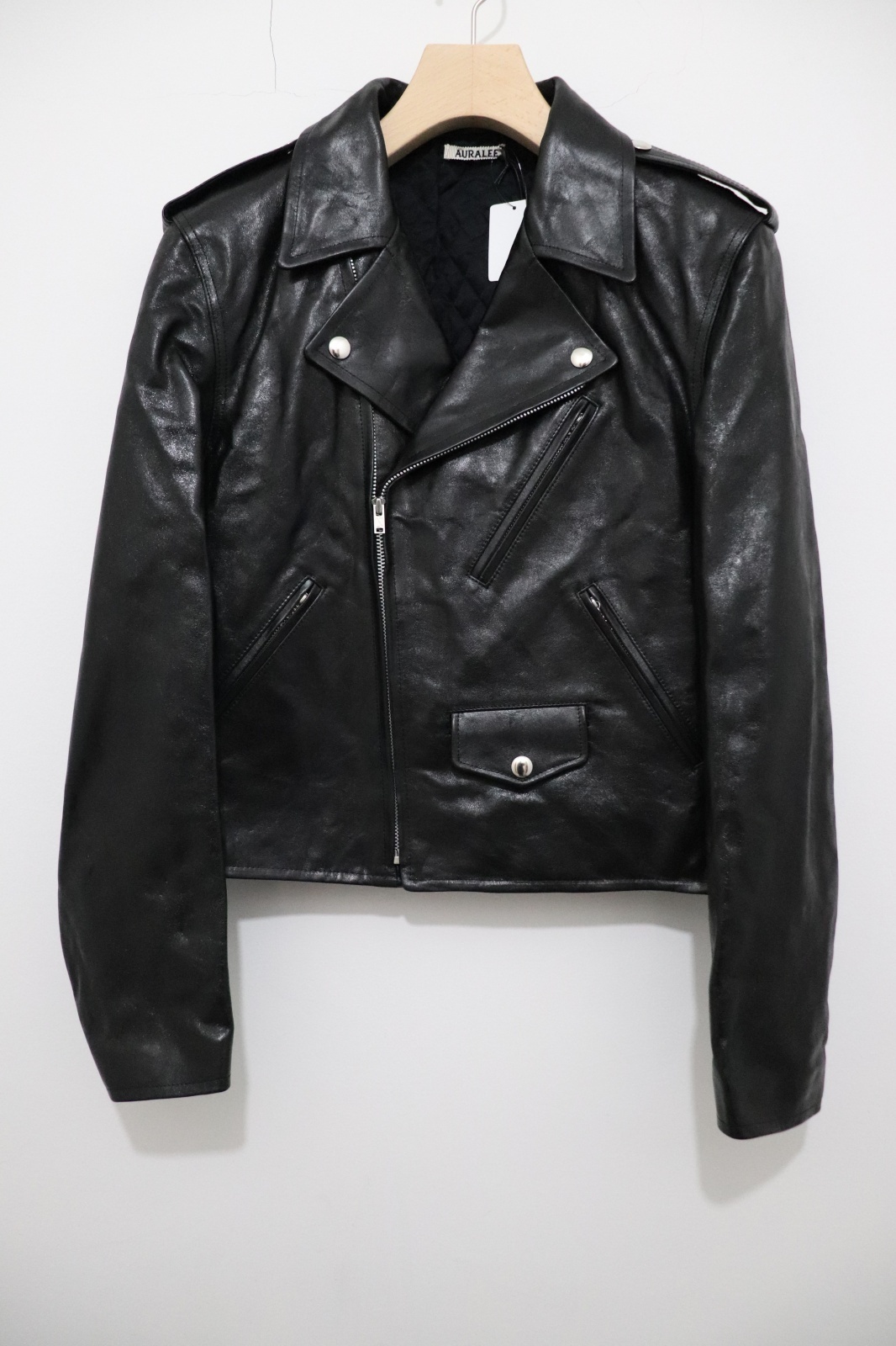 AURALEE LEATHER RIDERS JACKET サイズ3【定価】