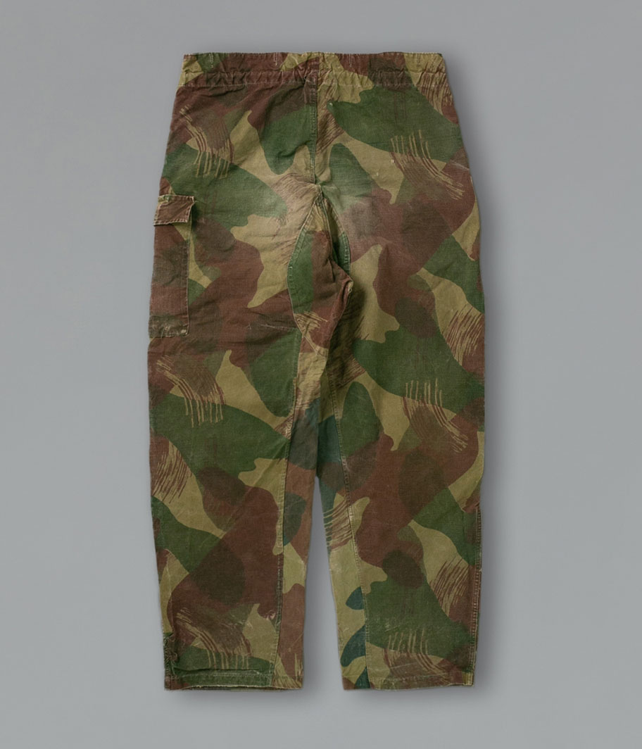 ベルギー軍 50's ブラッシュストロークカモ dead stock 実物 前期