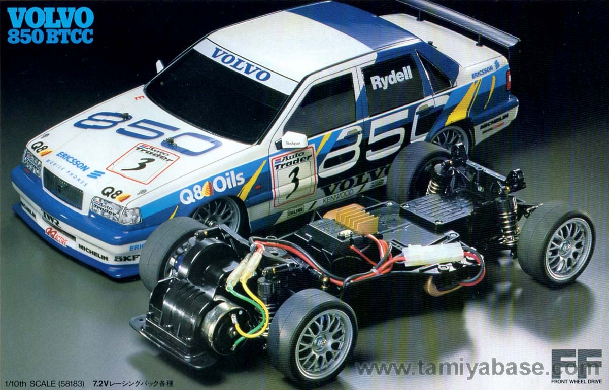 TAMIYA VOLVO 850 BTCC 1/10 RCカー未使用品 Tamiya Volvo 850 BTCC 1