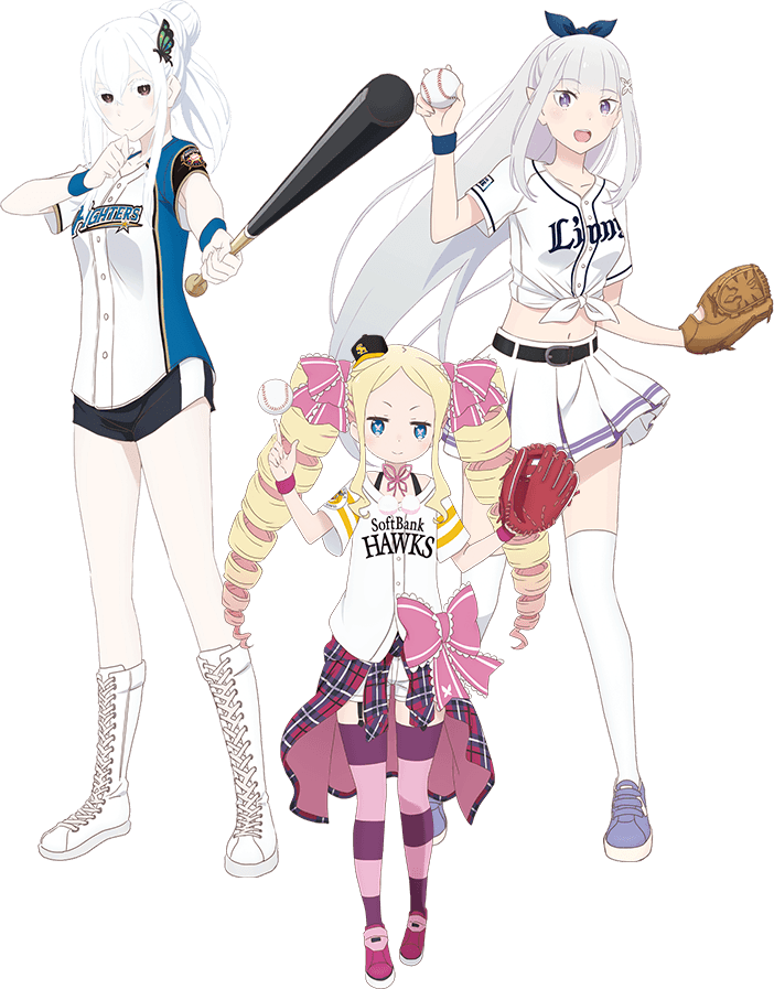 リゼロ 6球団コラボグッズ 絶版品 TVアニメ『Re:ゼロから始める異世界