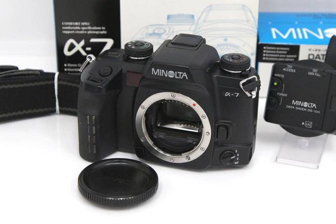 α-7 ボディ データセーバー DS-100付 γA2069-2C4 | ミノルタ
