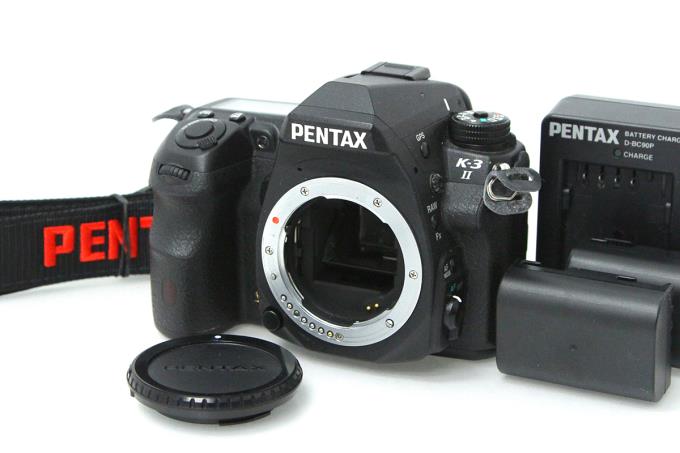 PENTAX K-3 II ボディ シャッター回数約16650回以下 γH691-2S1