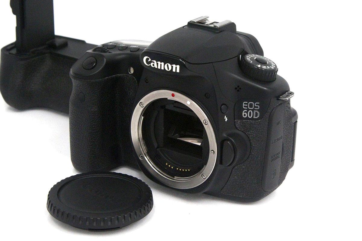 Canon EOS60D 一眼レフ 純正バッテリーグリップ付き
