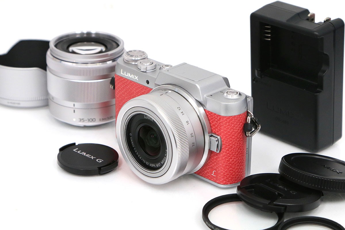 Panasonic LUMIX DMC-GF7W ダブルズームレンズキット