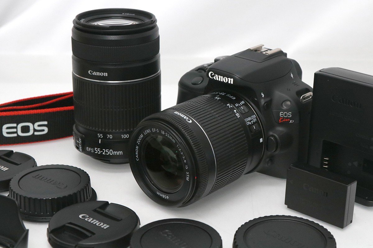 ❤️極美品✨ショット数914回☆キャノン Kiss X7 ダブルズーム