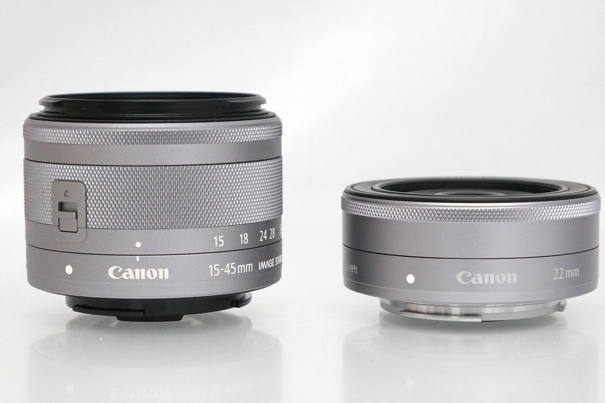 Canon EOS Kiss M ホワイト 2本レンズ付き EOS キヤノン Canon Kiss M