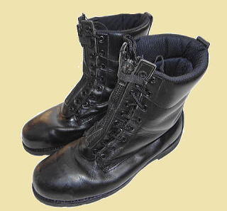 ジェットパイロット飛行靴フライトブーツ航空自衛隊56式航空靴フジ製