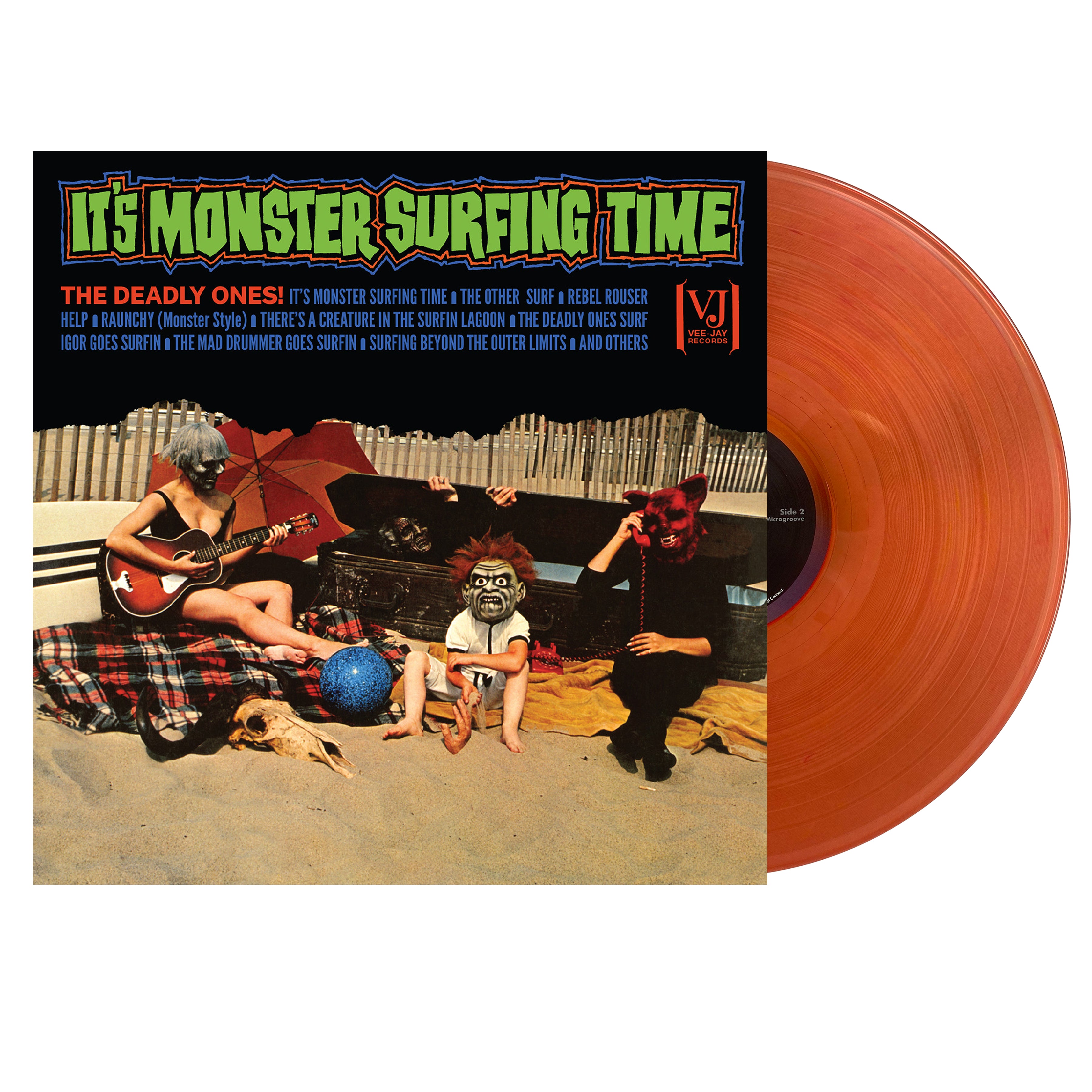The Deadly Ones It's Monster Surfing Time (All-Analog) Halloween