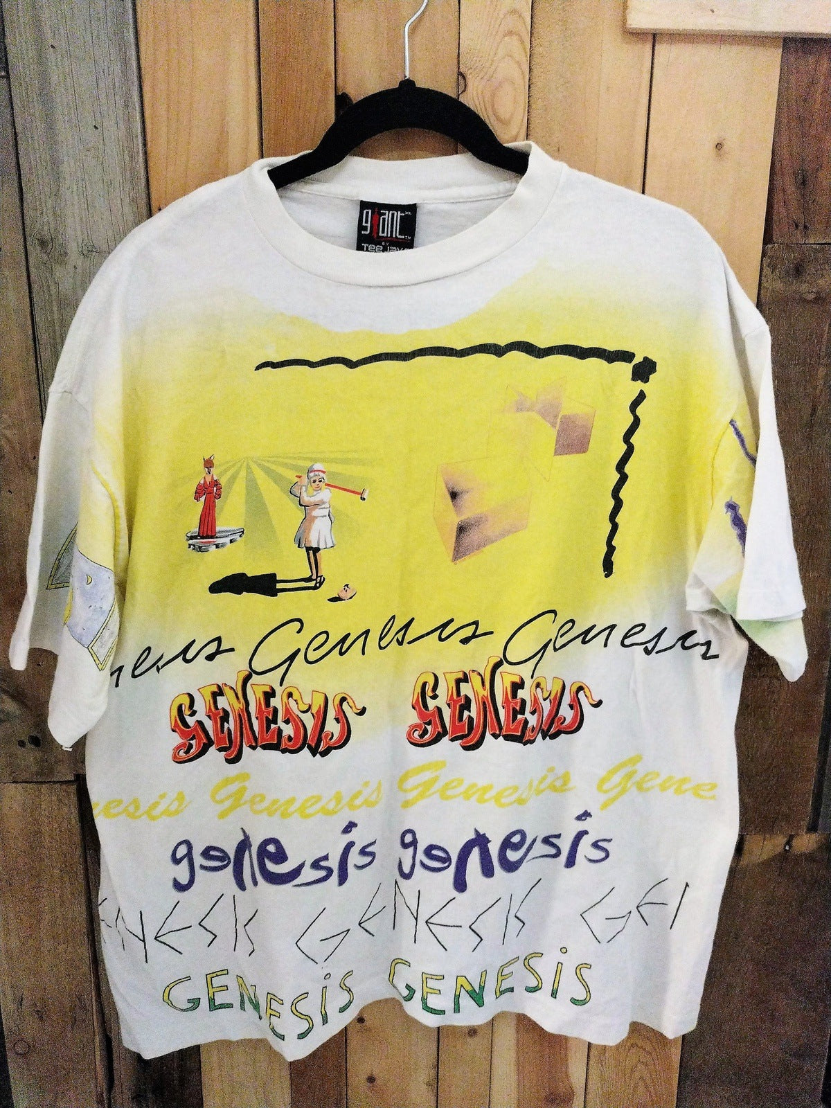 Genesis Original 1992 Tour T Shirt Size XL 312465DQ – Recycled