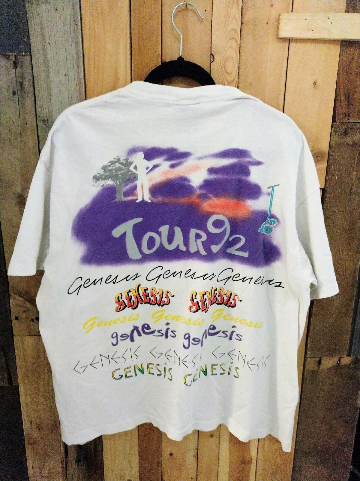 Genesis Original 1992 Tour T Shirt Size XL 312465DQ – Recycled