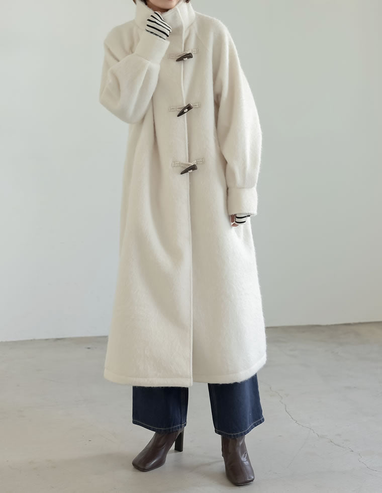 オーバーサイズダブルブレストカラーコート - ジャケット/アウター通販