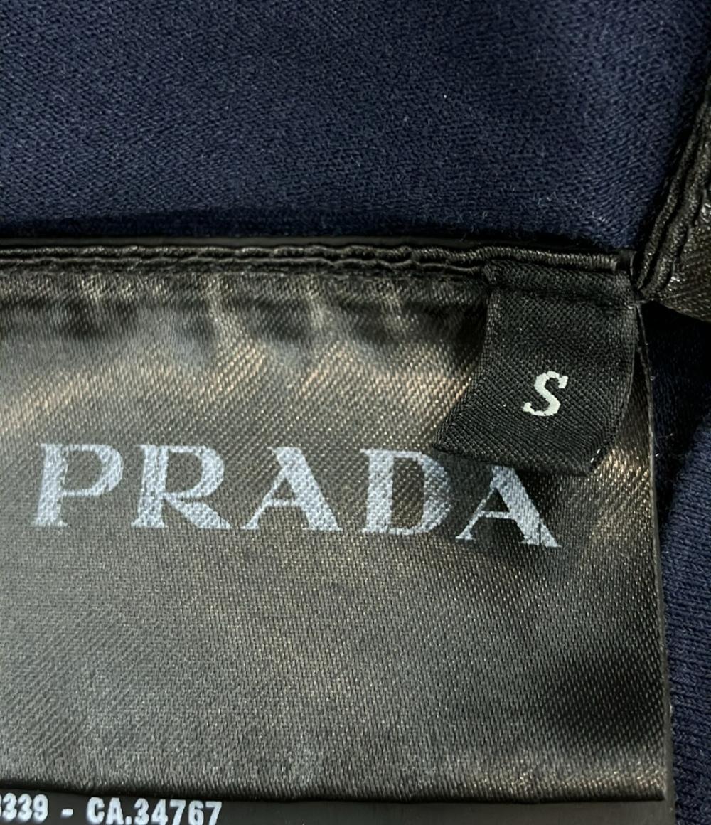 プラダ ラバーロゴナイロンポケットTシャツ メンズ SIZE S PRADA