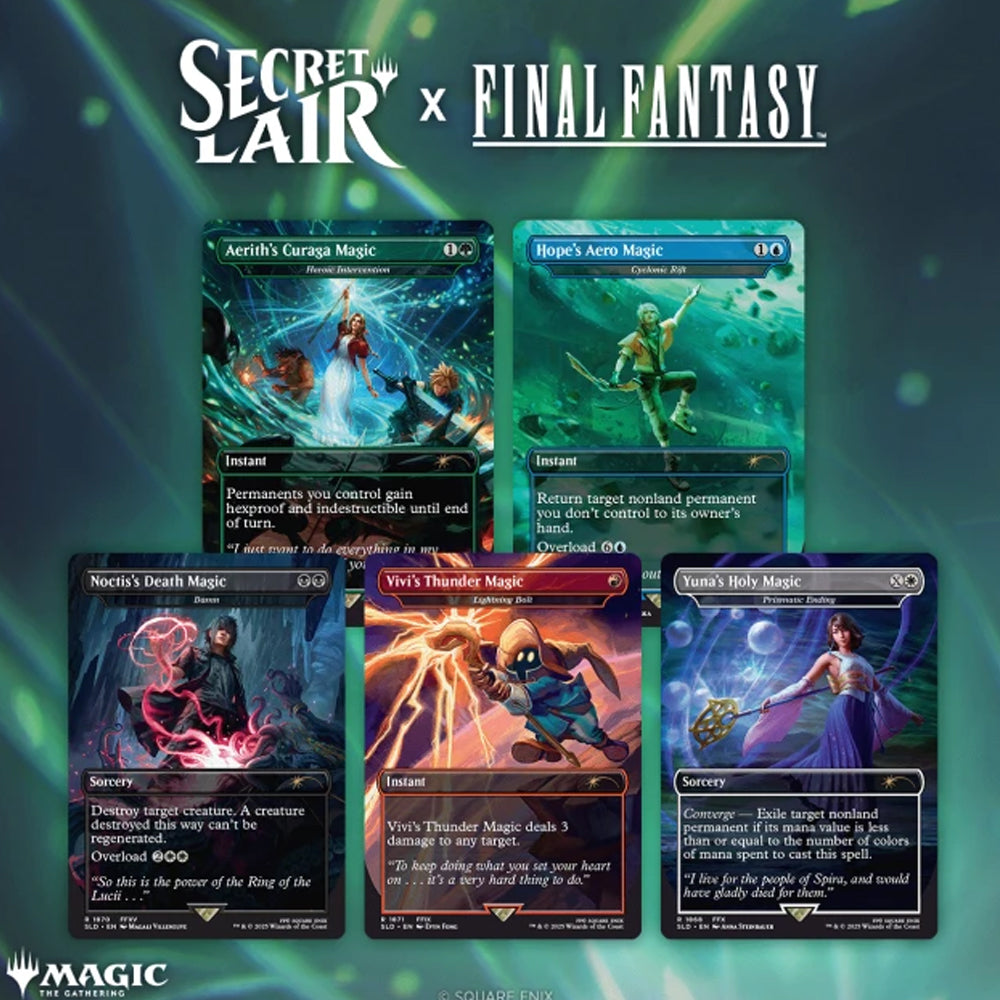 MTG Secret Lair x FF: Weapons Foil 未開封 MTG Secret Lair x FF