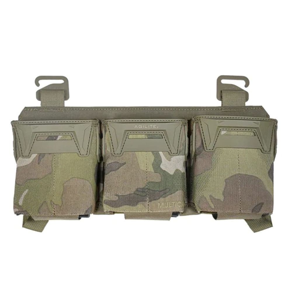 AGILITE トリプルマグポーチパネル PINCER プラカード .308弾マガジン